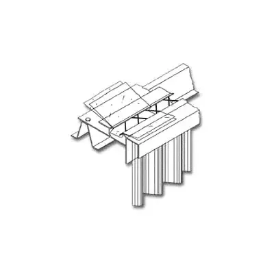 1200 Series Arched Alum Gable End Bars (Both Ends)