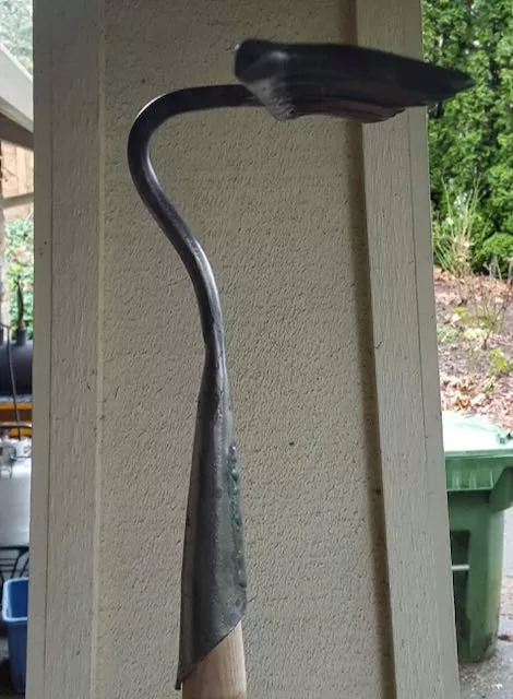 15 Inch Forged Rake - Swan's neck