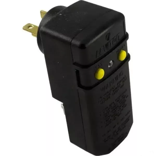 20A GFCI, auto. reset, Black