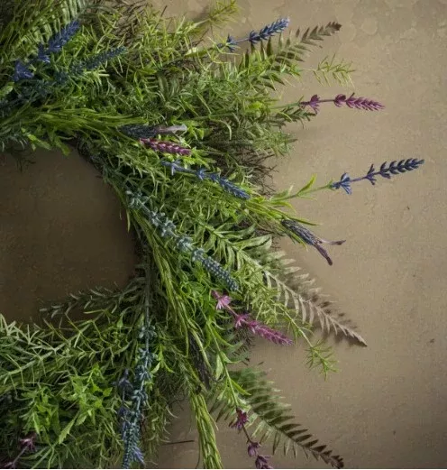24" Lavender & Fern Wreath