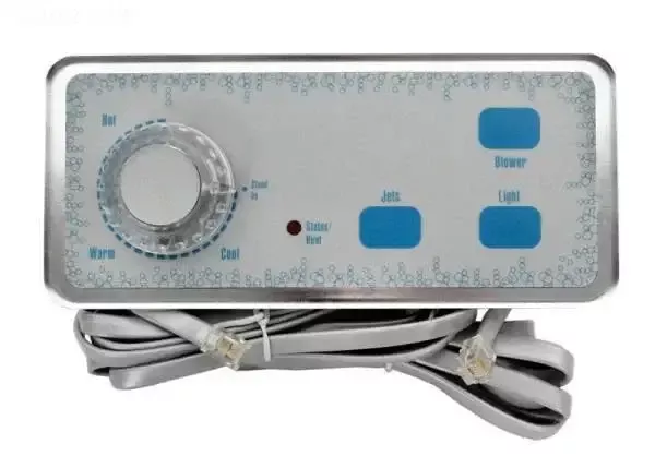 3-BUTTON DUPLEX W/KNOB