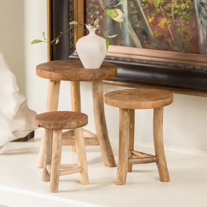3 Legged Wooden Stool