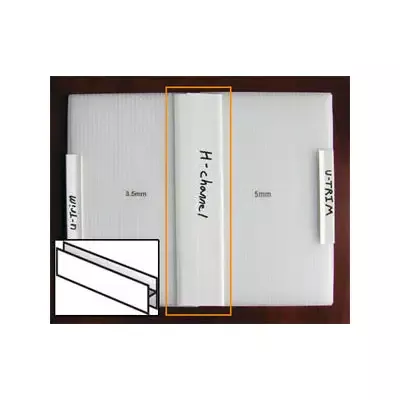 4 ft. H-Channel Profile for Solexx Panels – Case of 10
