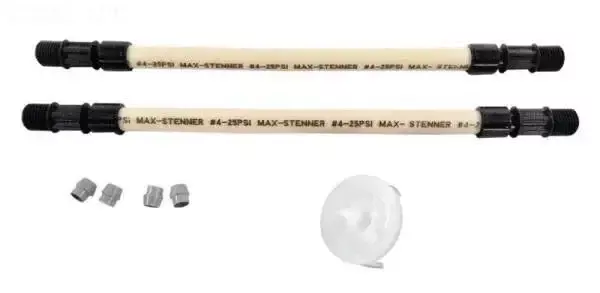 #4 Santoprene, 0-25 psi/0-1.7 bar, 2/pk