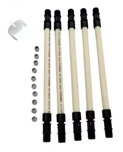 #4 Santoprene, 0-25 psi/0-1.7 bar, 5/pk
