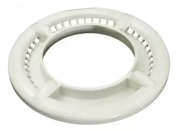 4-Scallop Trim Ring, Low Volume, White