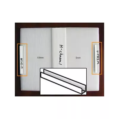49 in. U-Profile for Solexx Panels – Case of 10