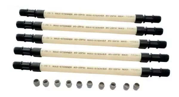 #5 Santoprene, 0-25 psi/0-1.7 bar, 5/pk