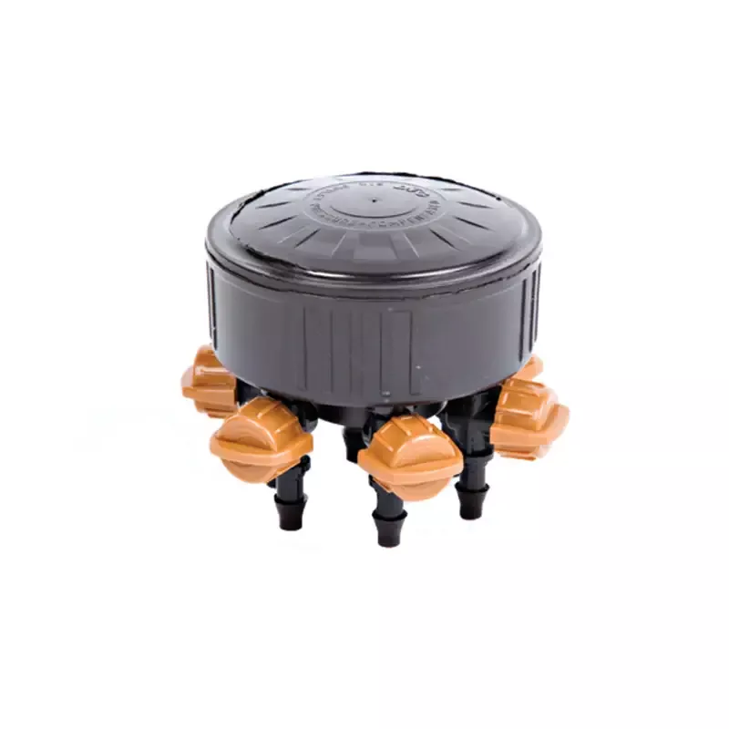 6-Outlet Adjustable Drip Manifold