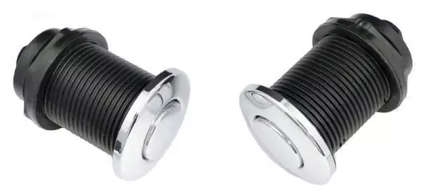 Air Button Assy #15 Chrome
