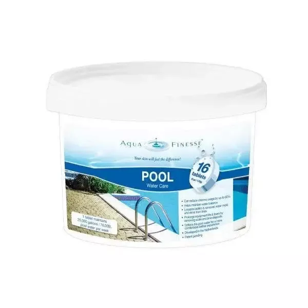 AquaFinesse Pool Tablets Pail – 16 Tablets