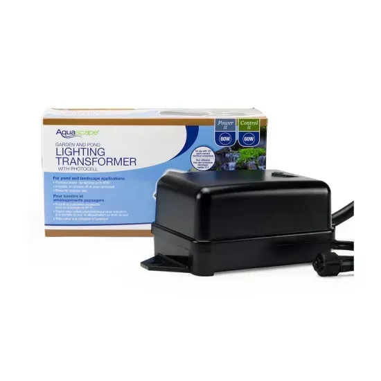 Aquascape 60-Watt Low Voltage Transformer with Photocell