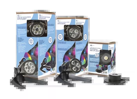 Aquascape Color-Changing LED Lighting