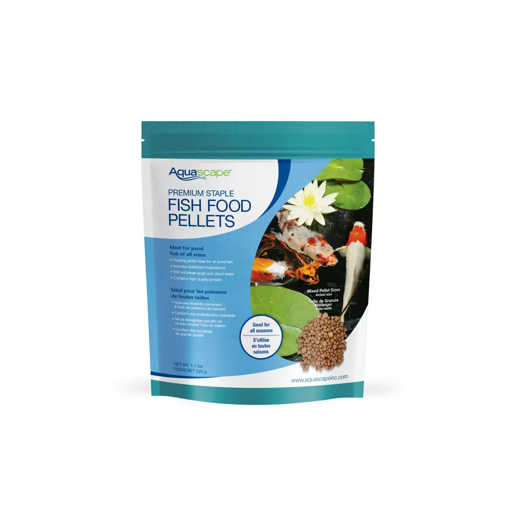 Aquascape Premium Staple Fish Food Mixed Pellets