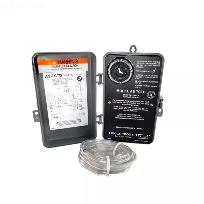 AS-TCTD, On/Off Control, 120/240V, 20 AMP, 1-2 hp, Neutral Required