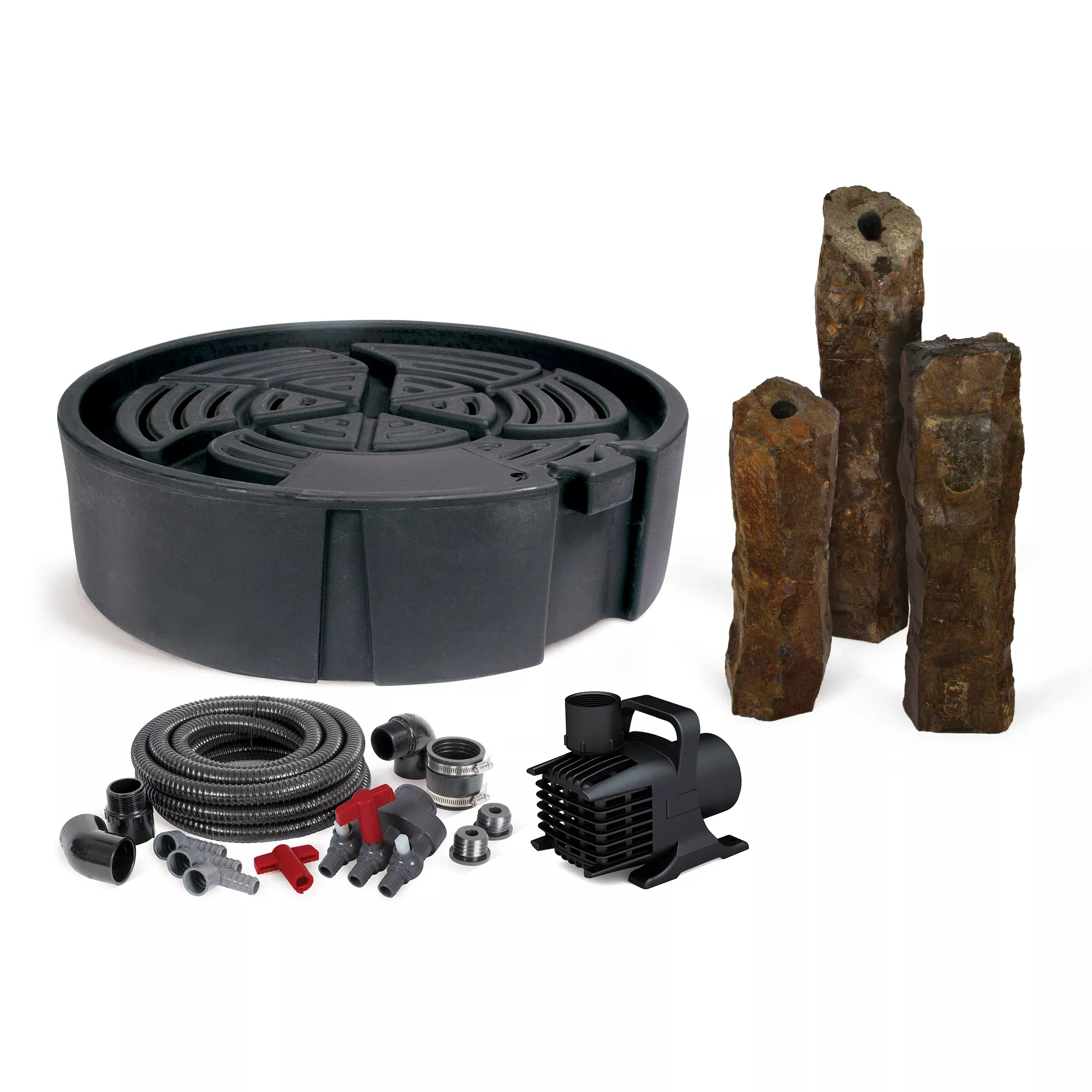 Atlantic Water Gardens 3 Piece Natural Basalt Kit