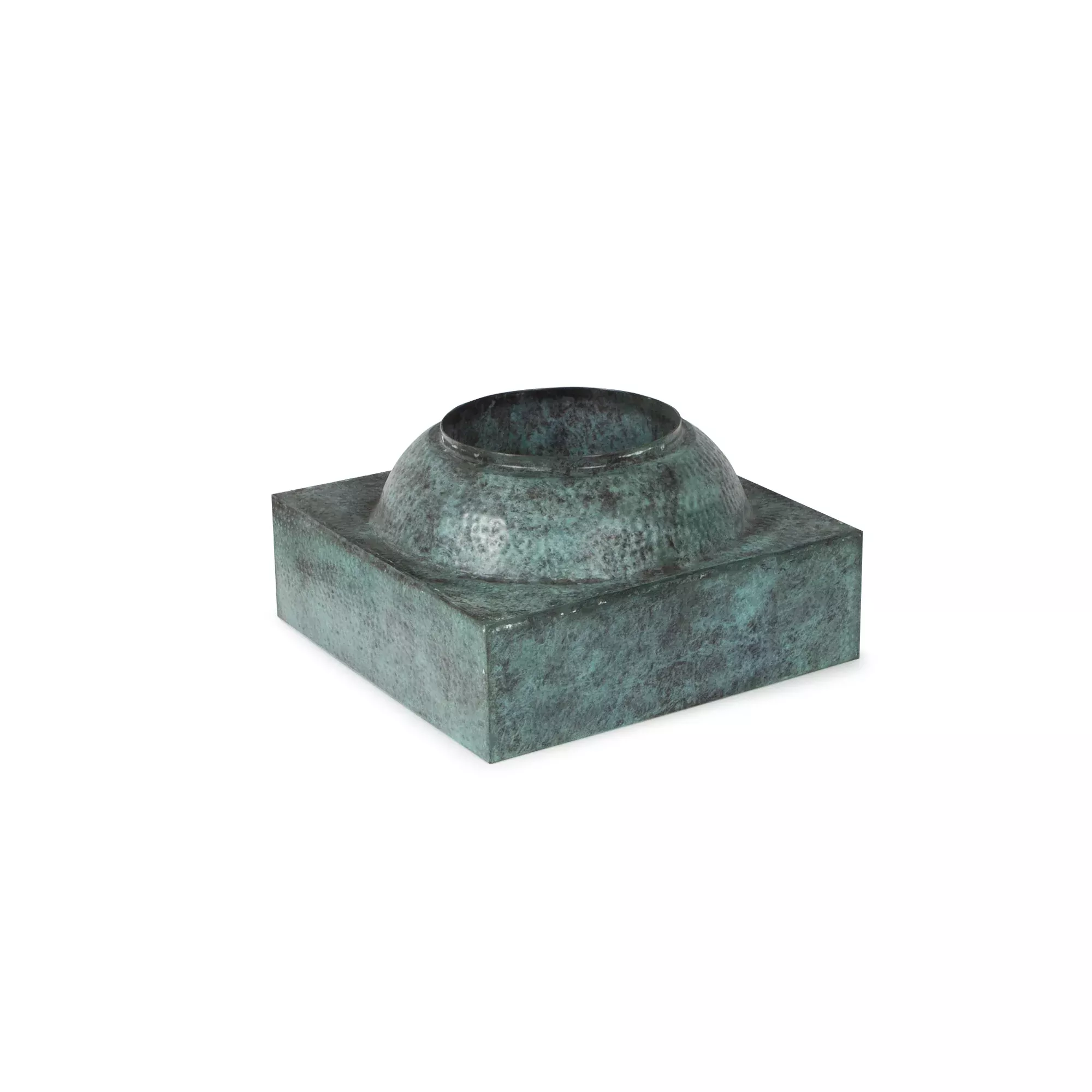 Atlantic Water Gardens Hammered Brass Pedestal
