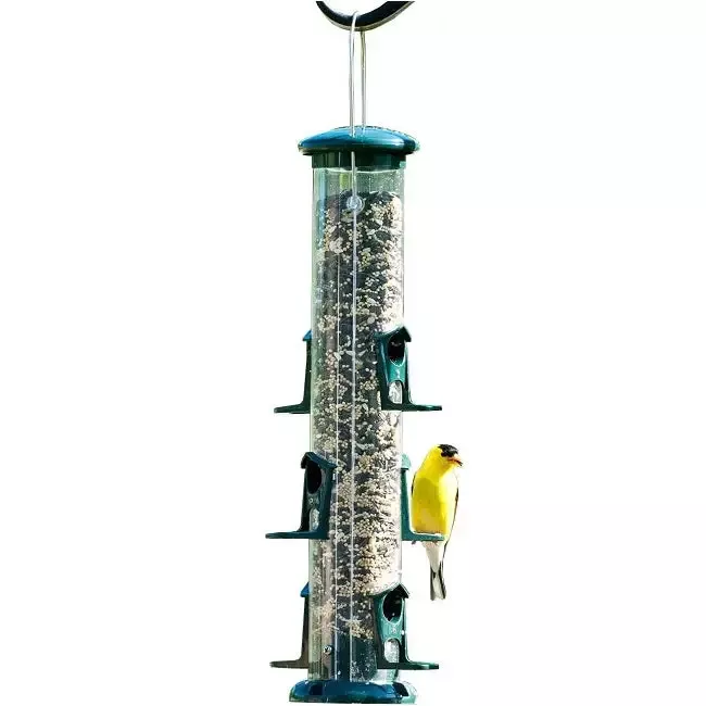 Audubon 15″ Plastic Seed Tube Bird Feeder