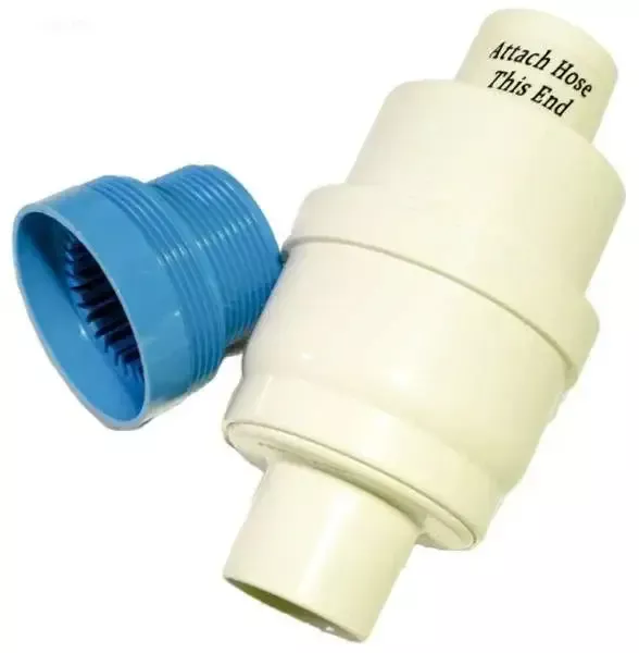 Automatic Regulator Valve & Cap, White