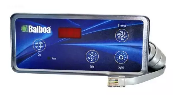 Balboa SpaSide Keypad VL404 Digital Duplex GE 25 Ft. Cord