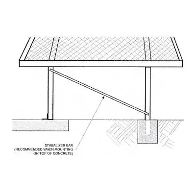 Bench Stabilizer Bars