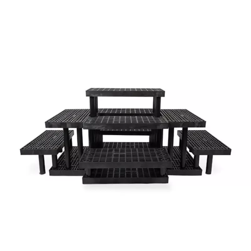 Benchmaster™ Pyramid Island Display