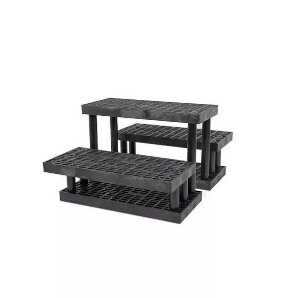 Benchmaster™ Three Step Pyramid Display