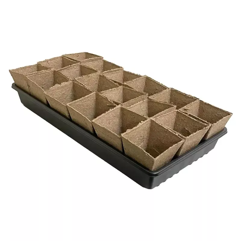 Biodegradable Jiffy™ Pots & Tray Kit