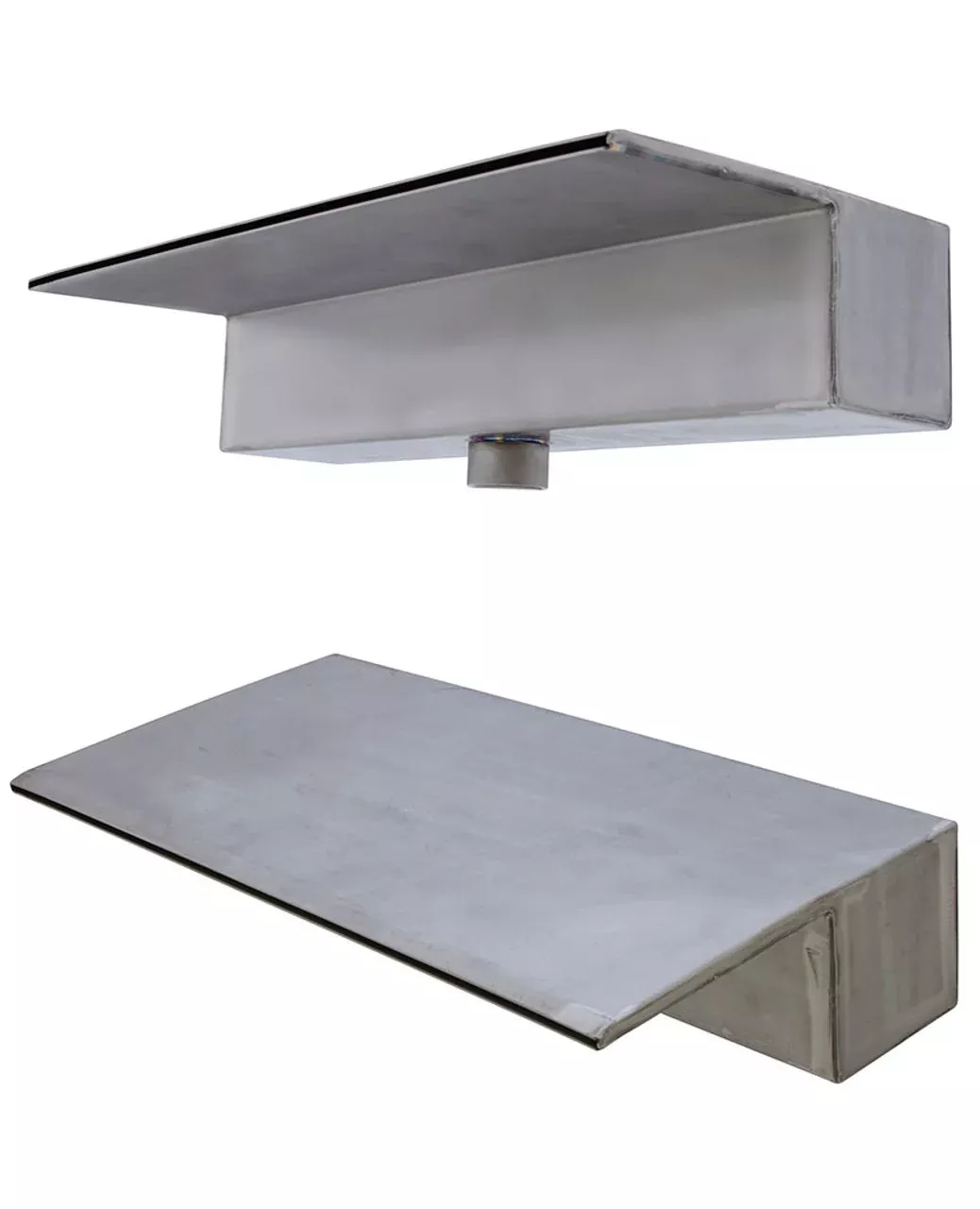 Blue Thumb Formal Falls - Stainless Steel Waterfall Weir