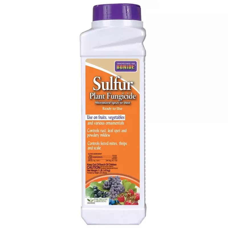 Bonide Sulfur Plant Fungicide Dust