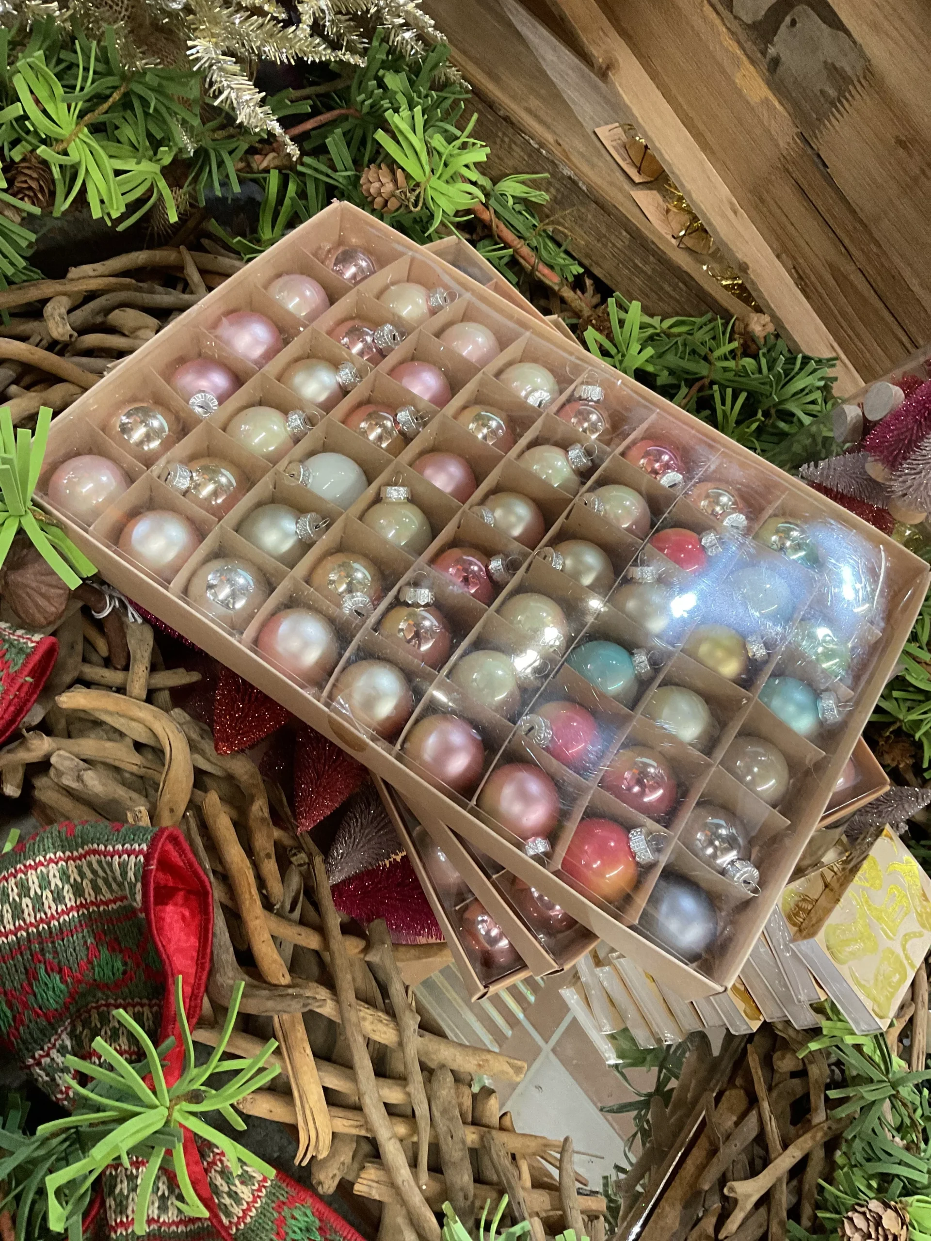 Box of Mini Ornaments