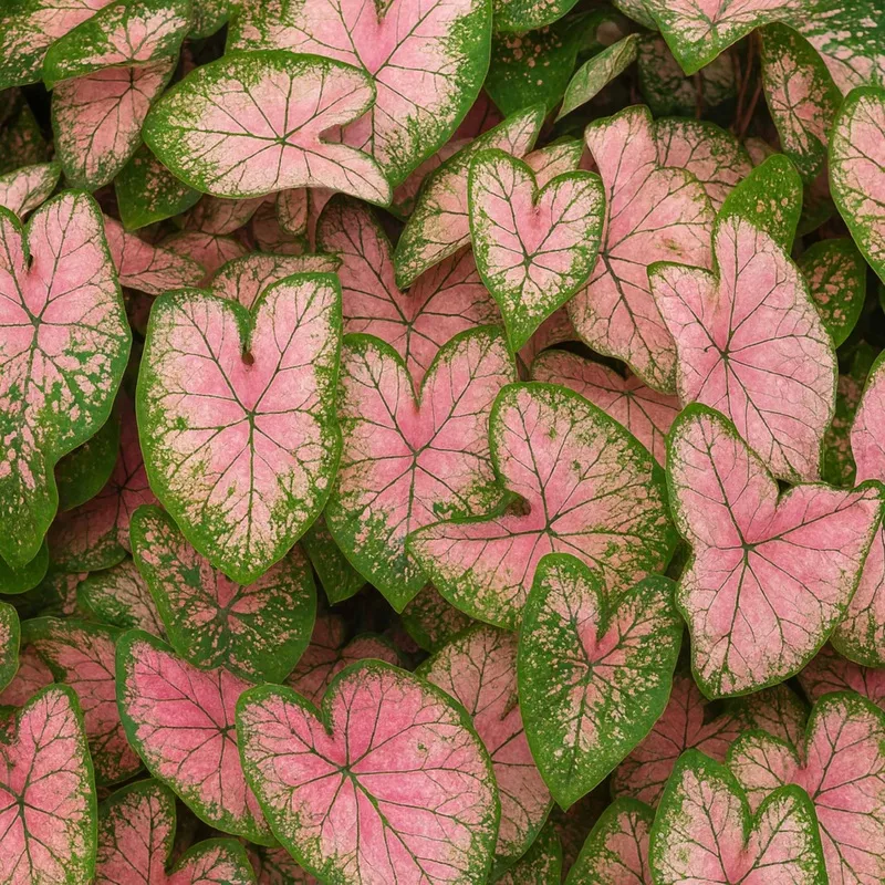 Caladium - Pink Splash