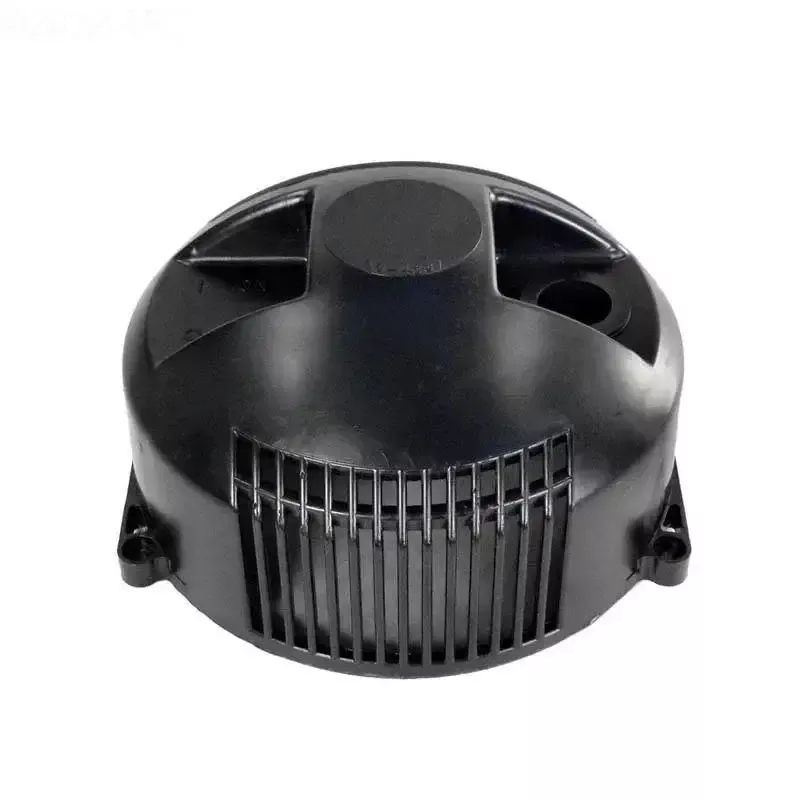 Cap, motor enclosure