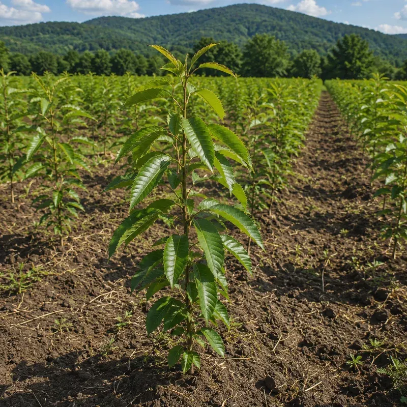 Castanea Mollissima - Chinese Chestnut Seedlings