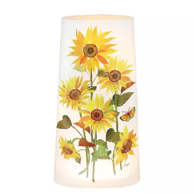 Cheerful Sunflowers Pre-Lit Large Vase JJS5203
