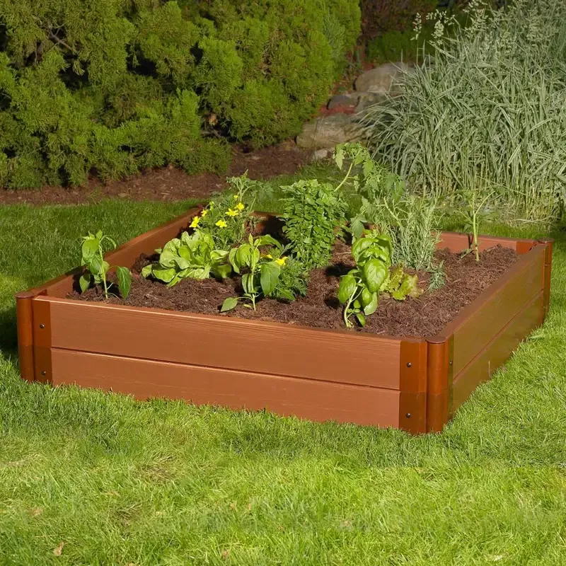 Classic Sienna Raised Garden Bed 4′ x 8′