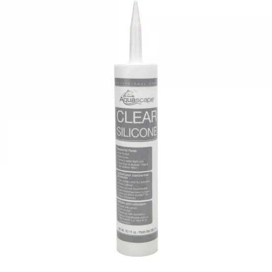 Clear Silicone Sealant – 10.1 oz
