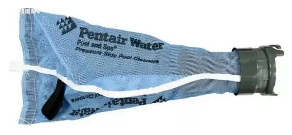 Coarse Mesh Bag, Gray Collar