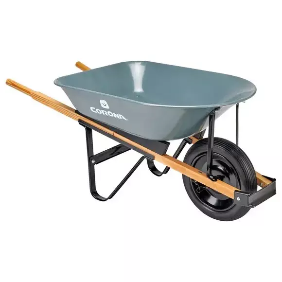 Corona™ 5 Cu. Ft. Steel Wheelbarrow