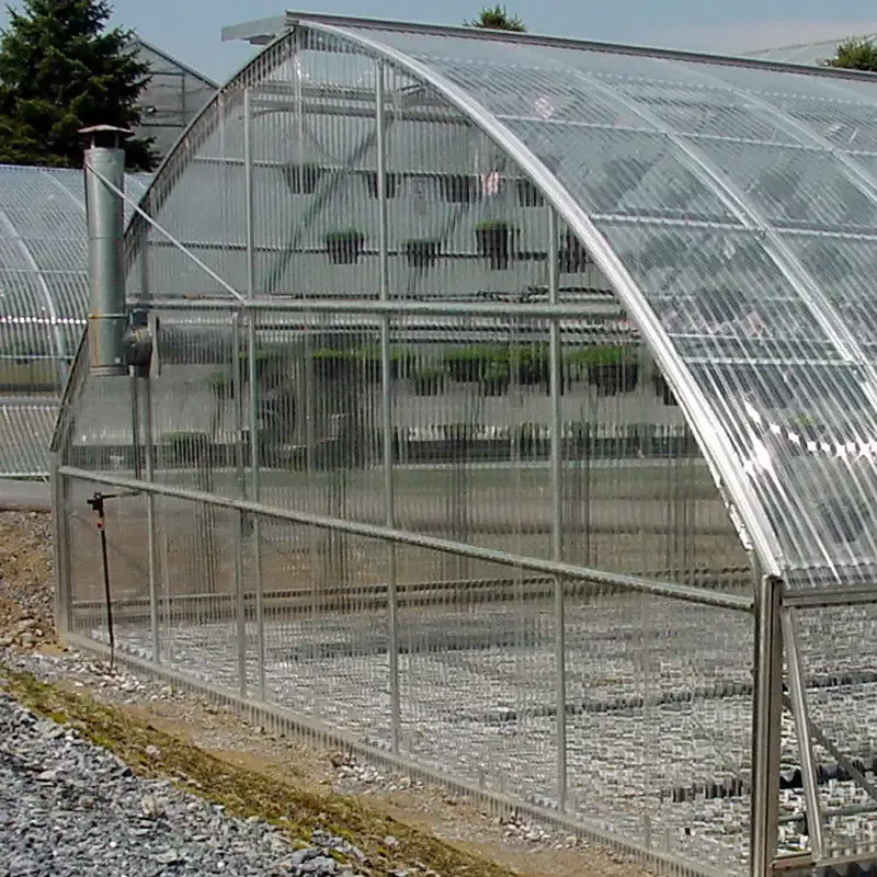 Corrugated Polycarbonate Endwall Covering