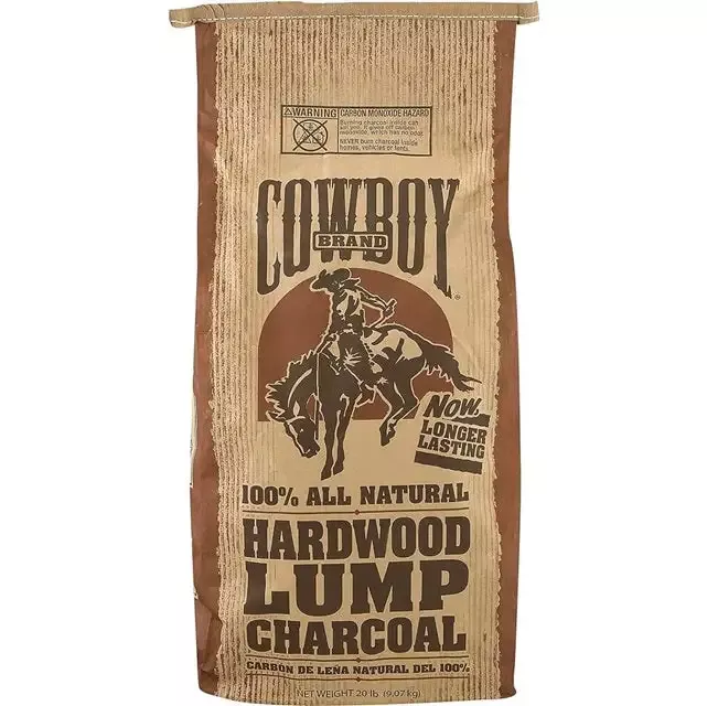 Cowboy Brand Lump Charcoal, 20-Lbs