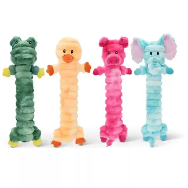 Crimpy Pals Dog Toy, 20 inch, Assorted Styles