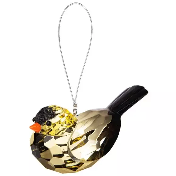 Crystal Expressions Goldfinch Bird Ornament