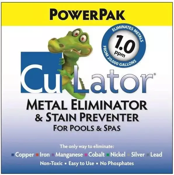 CuLator PowerPak 1.0 Metal Eliminator & Stain Preventer