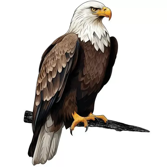 Decorative Tree Stake – Bald Eagle