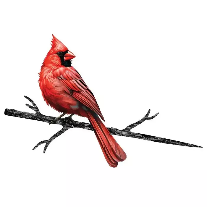 Decorative Tree Stake – Cardinal