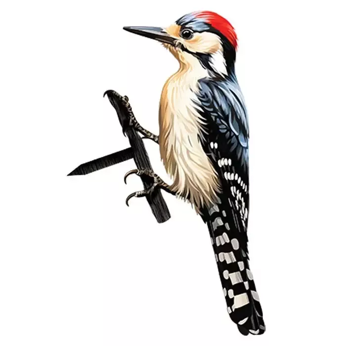 Decorative Tree Stake – Woodpecker