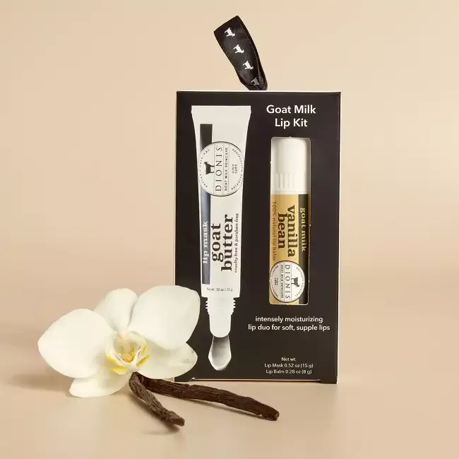 Dionis Vanilla Bean Goat Butter Lip Kit