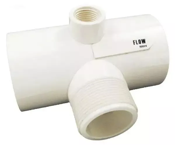 Diverter tee 1-1/2″ NPT x 2″ Slip