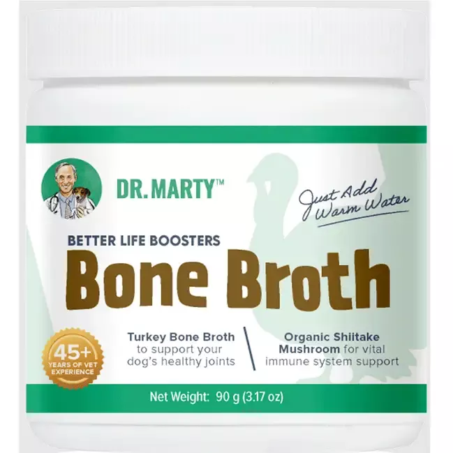 Dr. Marty Better Life Boosters For Dogs – Bone Broth, 3.17 oz.